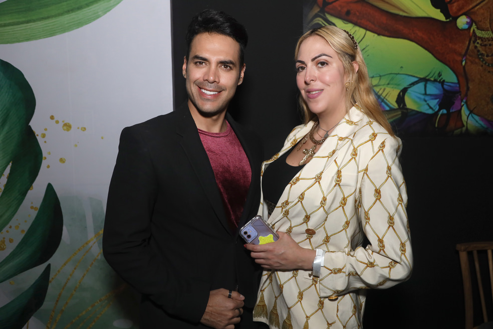 Andres Carvajal y Tatiana Wilson Fashion Capital Bogota 2022