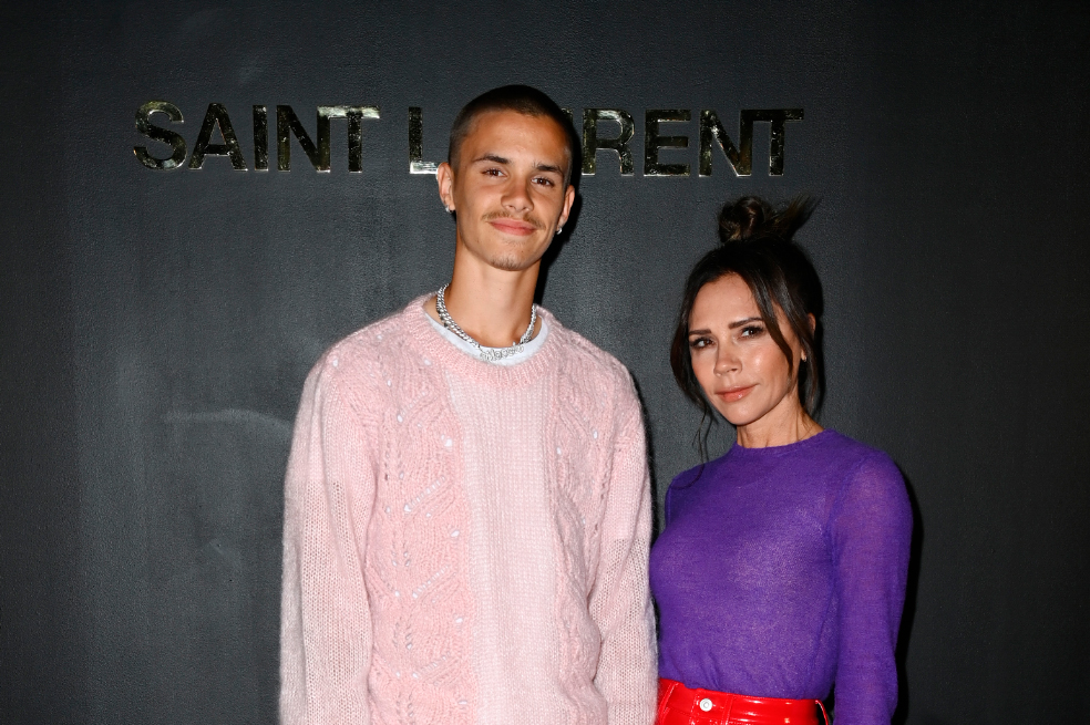 Él es Romeo Beckham, futbolista y modelo como sus padres
