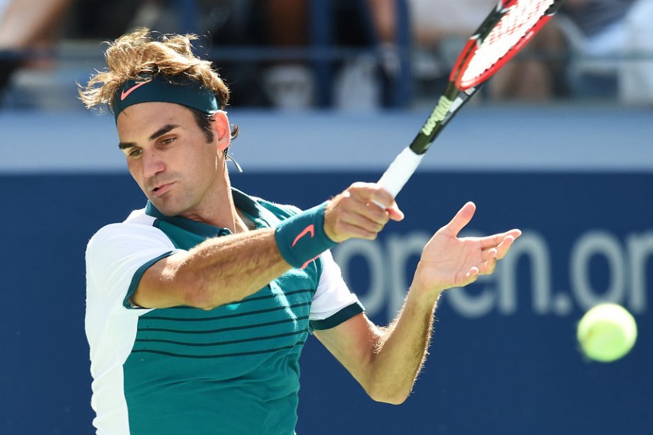 Roger Federer avanzó a octavos de final del US Open. Foto: AFP