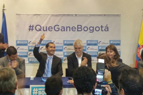 Sellada alianza de conservadores con Peñalosa