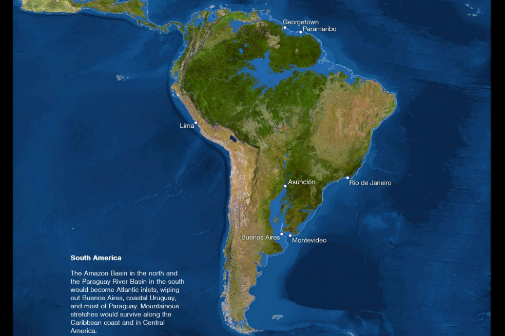 En 5.000 años, Cali, Cartagena, Barranquilla y Santa Marta podrían desaparecer