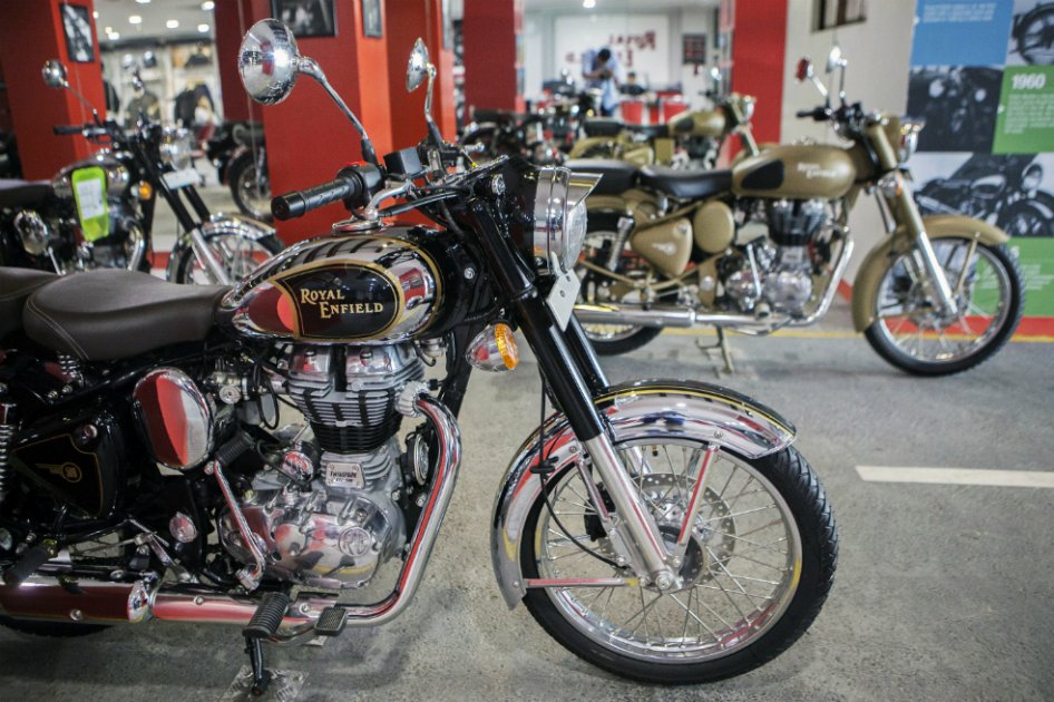 Motocicleta británica Royal Enfield de los tiempos de guerra llega a Colombia
