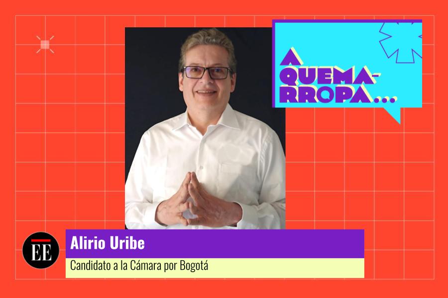 A Quemarropa con Alirio Uribe, candidato a la Cámara de Bogotá