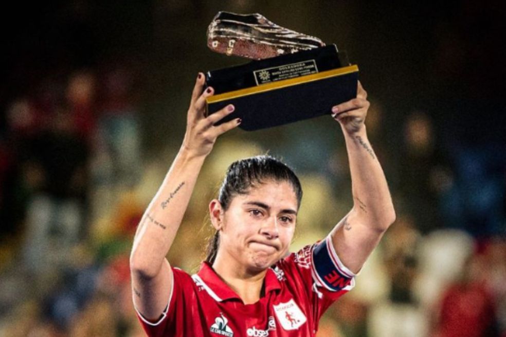 La capitana de América, Catalina Usme, fue la goleadora de la Liga BetPlay femenina.