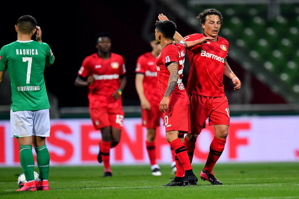 El Bayer Leverkusen cierra el regreso de la Bundesliga con goleada