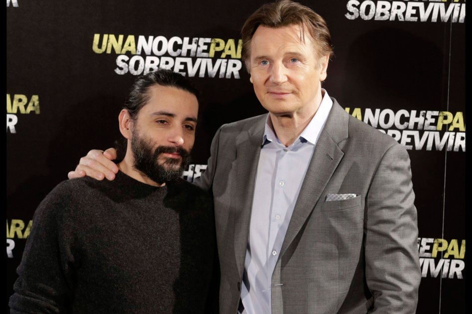 Liam Neeson promociona "Una noche para sobrevivir"