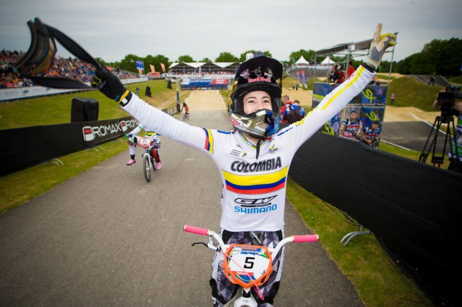 Mariana Pajón volvió a la victoria en Panamericano de BMX en Brasil