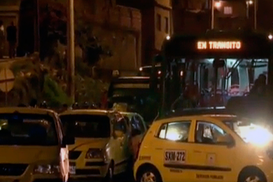 Taxistas bloquearon Avenida Boyacá en protesta por conductor asesinado
