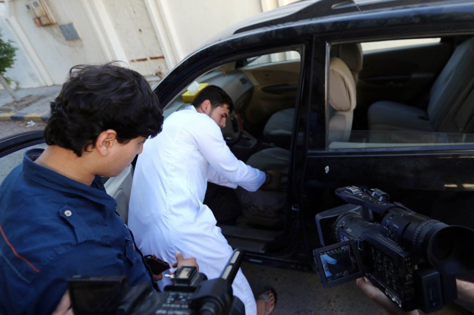 Imagen del operativo de captura del presunto miembro de Al Qaeda por parte de las autoridades estadounidenses./ AFP