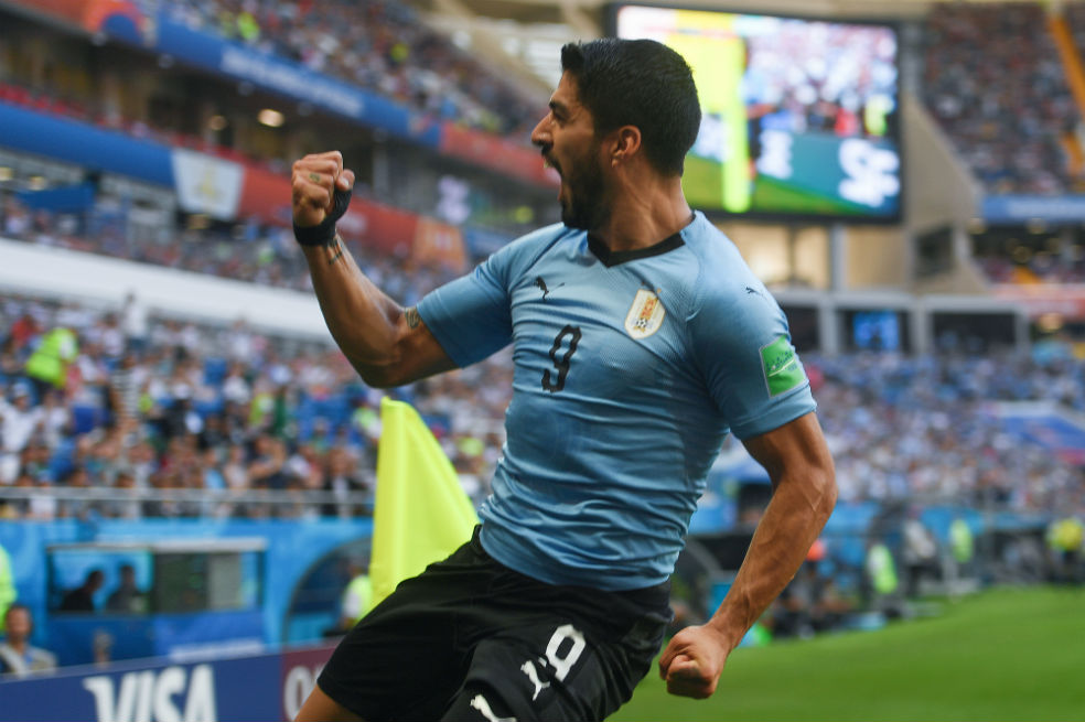 Uruguay venció a Arabia Saudita y se clasificó a octavos en Rusia 2018