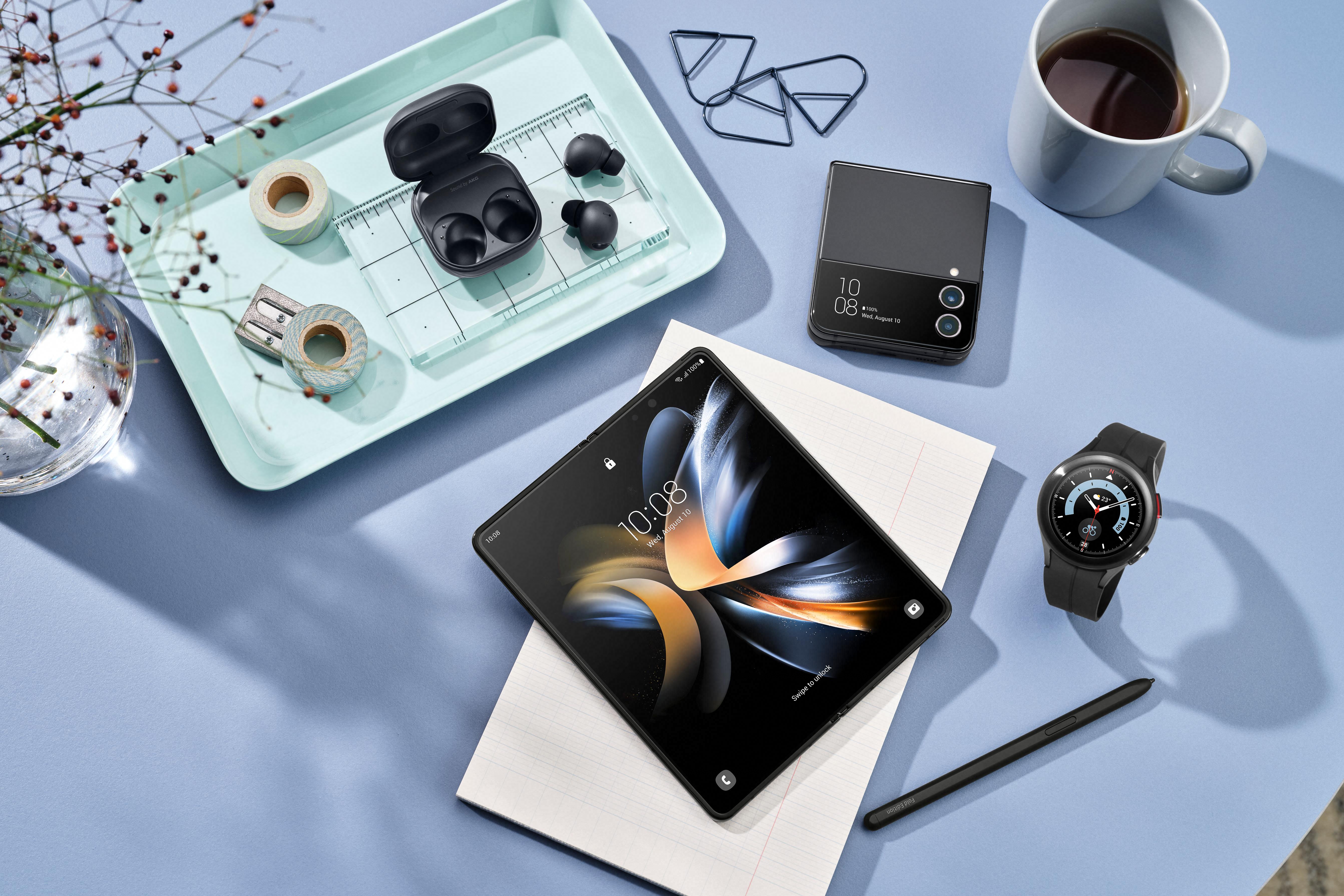 Galaxy Z Flip4 y Z Fold4, la versatilidad con la mejor calidad de Samsung