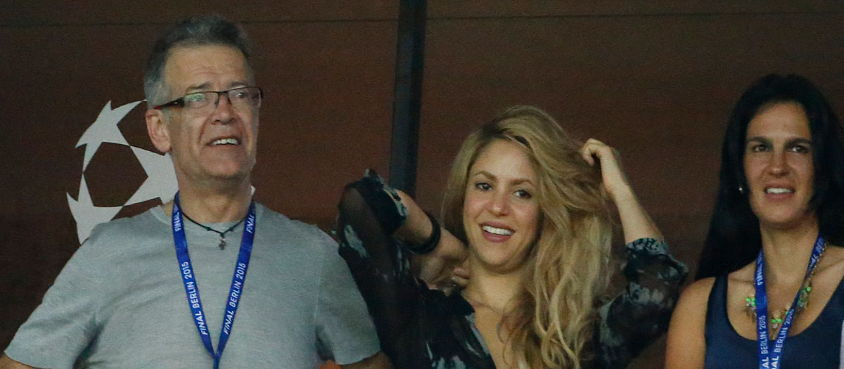 Video: sorpresiva reacción del papá de Piqué cuando le preguntaron por Shakira