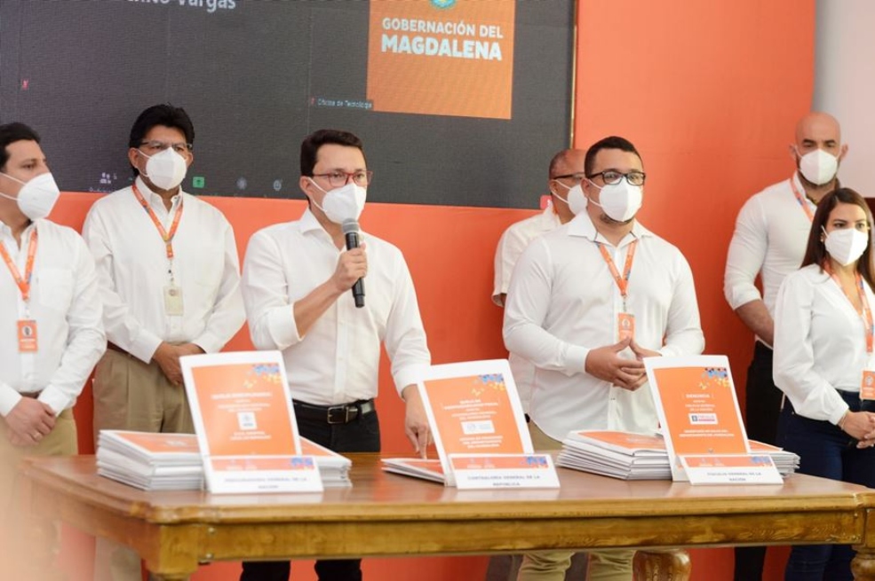 Gobernador del Magdalena denunció supuestos actos de corrupción de administraciones anteriores