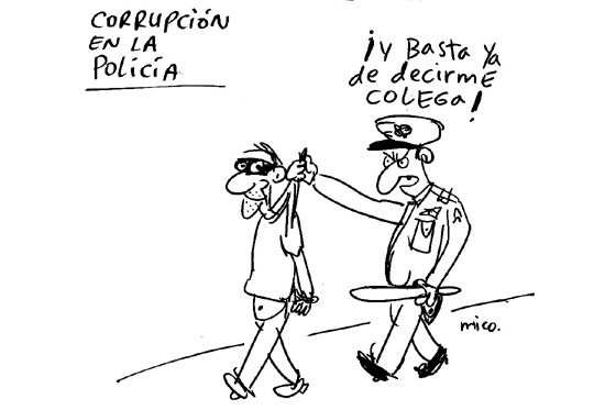 Corrupción en la Policía