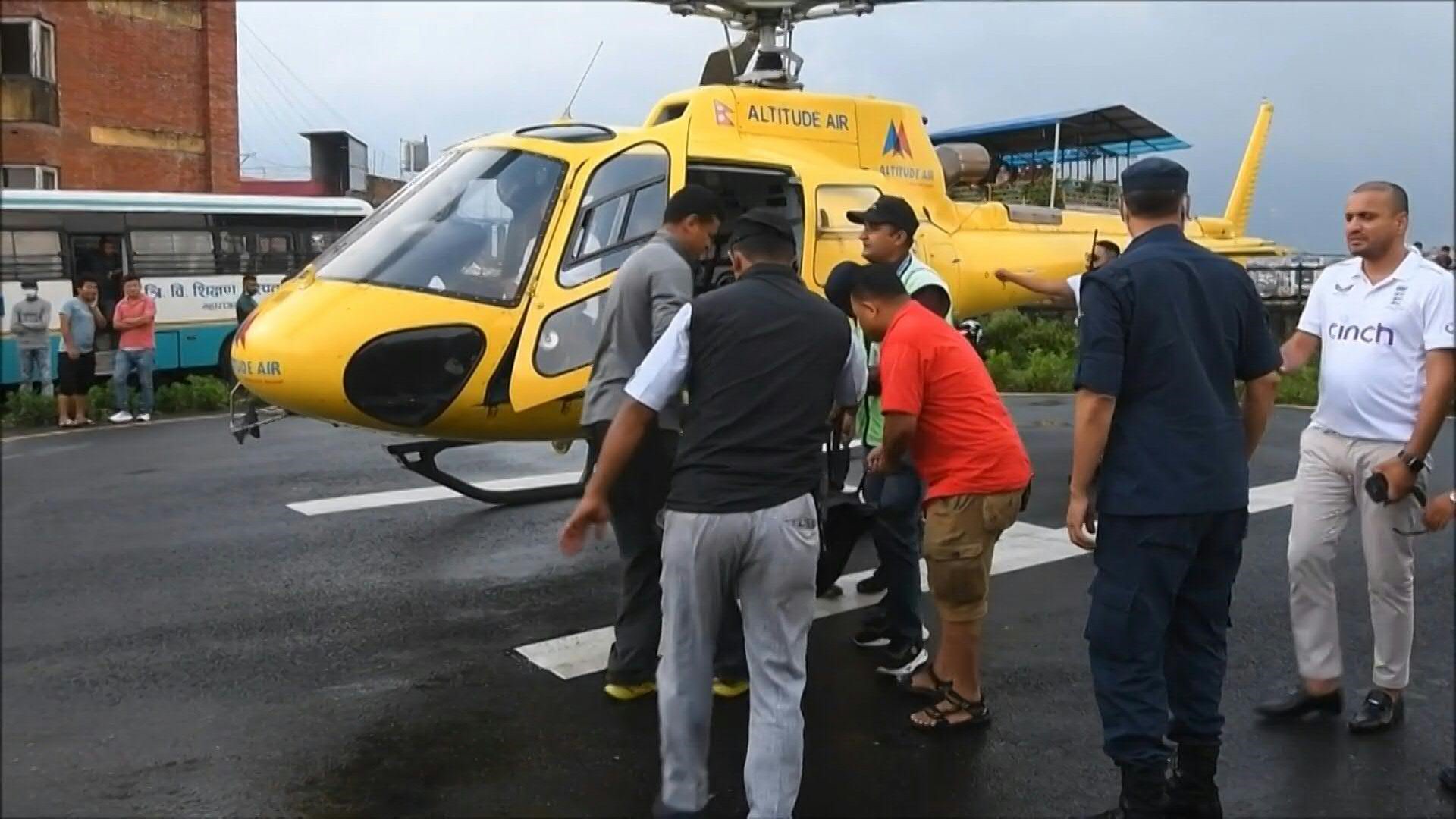 Accidente de helicóptero en Nepal dejó seis personas muertas