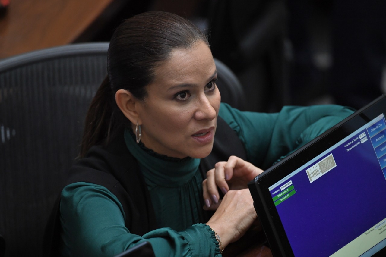 «No negocio ni me dejo presionar»: senadora Maritza Martínez explica por qué se salió de la plenaria