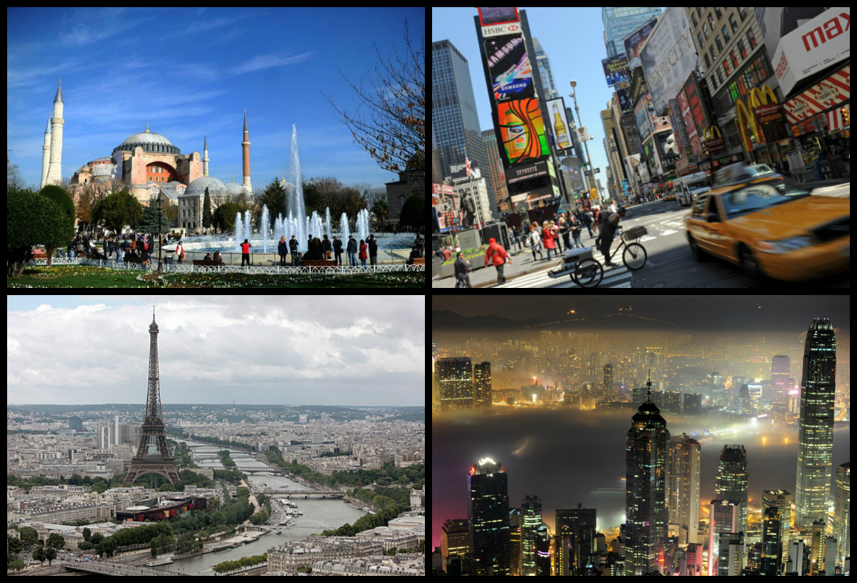Estas son las ciudades más visitadas del mundo