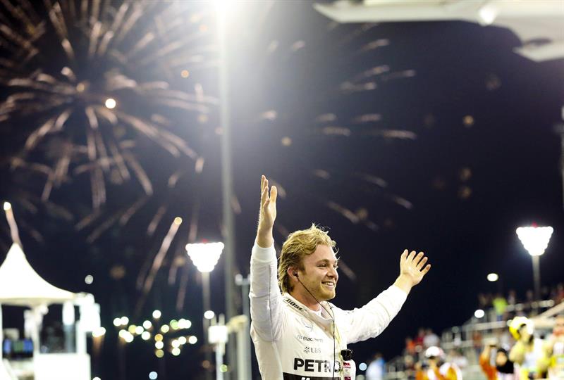Rosberg ganó en Abu Dabi la última carrera del Mundial de F1