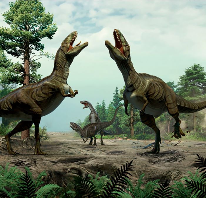 Científicos descubren rastros de un posible antiguo “baile de conquista” en dinosaurios