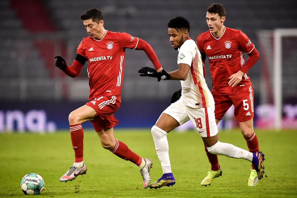 Partidazo en la Bundesliga: Bayern Múnich y Leipzig empataron 3-3