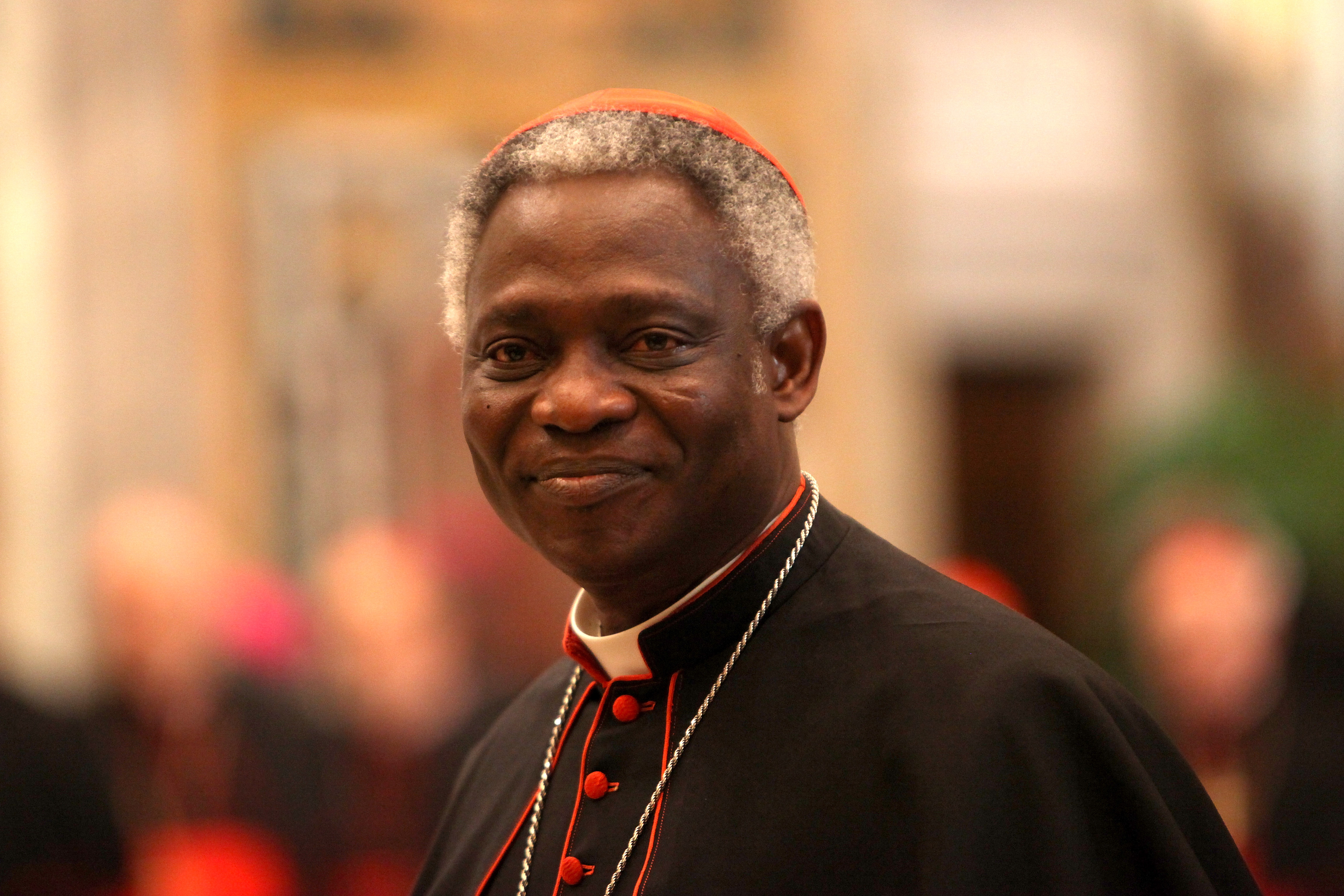 El cardenal ghanés Peter Kodwo Appiah Turkson.