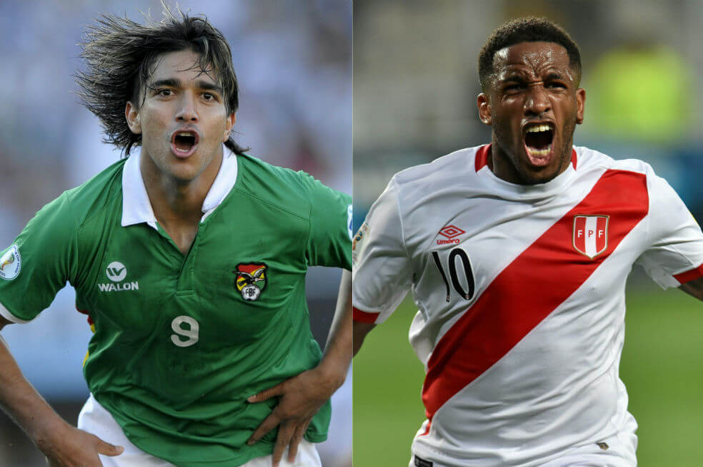 Estos son los números del partido entre Perú y Bolivia