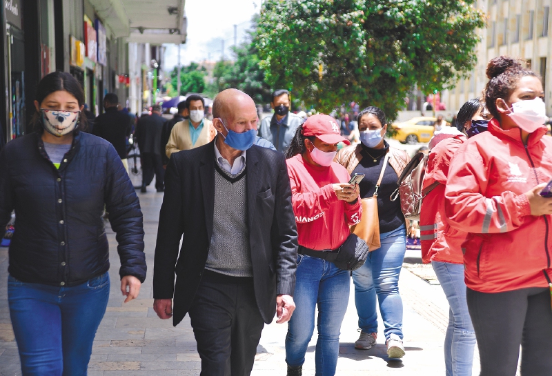 Centro Bogotá, nueva realidad pandemia