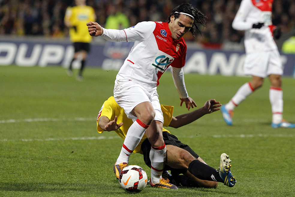 La lesión más grave de Falcao, la que lo dejó por fuera del Mundial de Brasil 2014 AFP PHOTO / PHILIPPE MERLE
