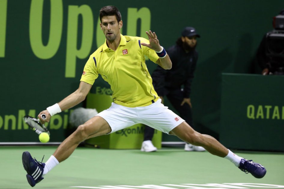 Novak Djokovic venció en dos sets a Dustin Brown. Foto: AFP