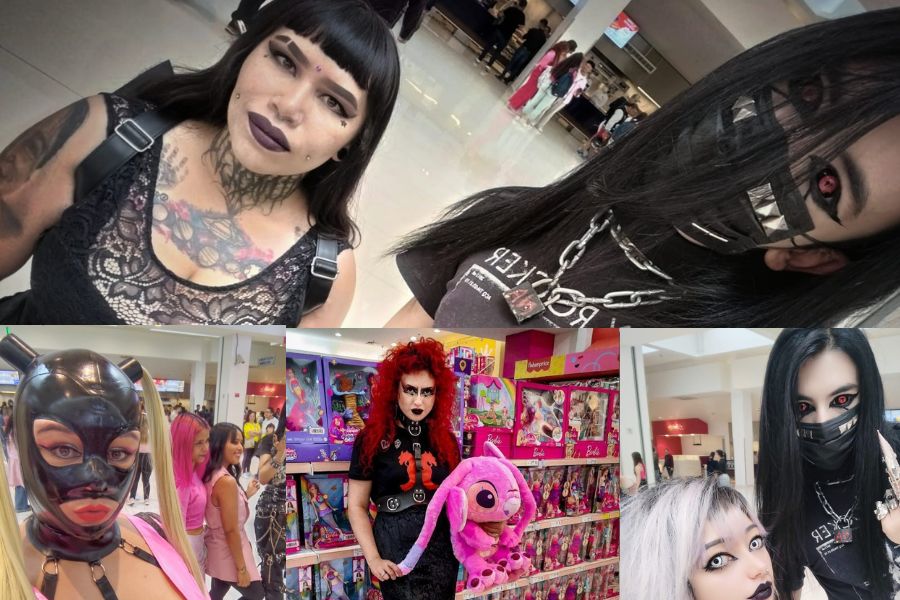 Barbie se vistió de negro en Colombia