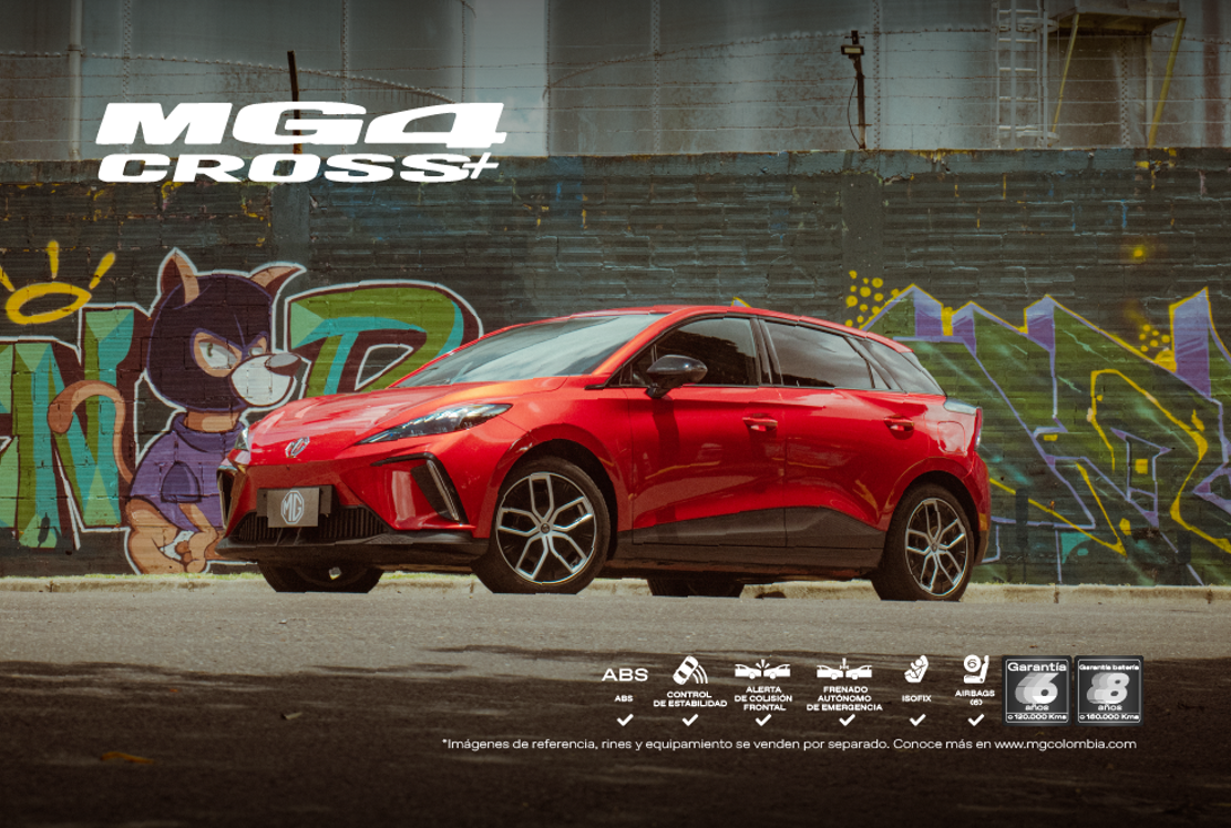 MG4 Cross+: el nuevo referente de movilidad eléctrica en Colombia