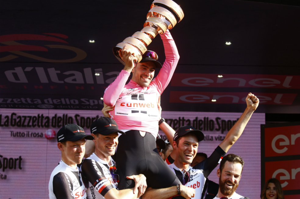 Tom Dumoulin  el médico frustrado que se quedó con el Giro de Italia