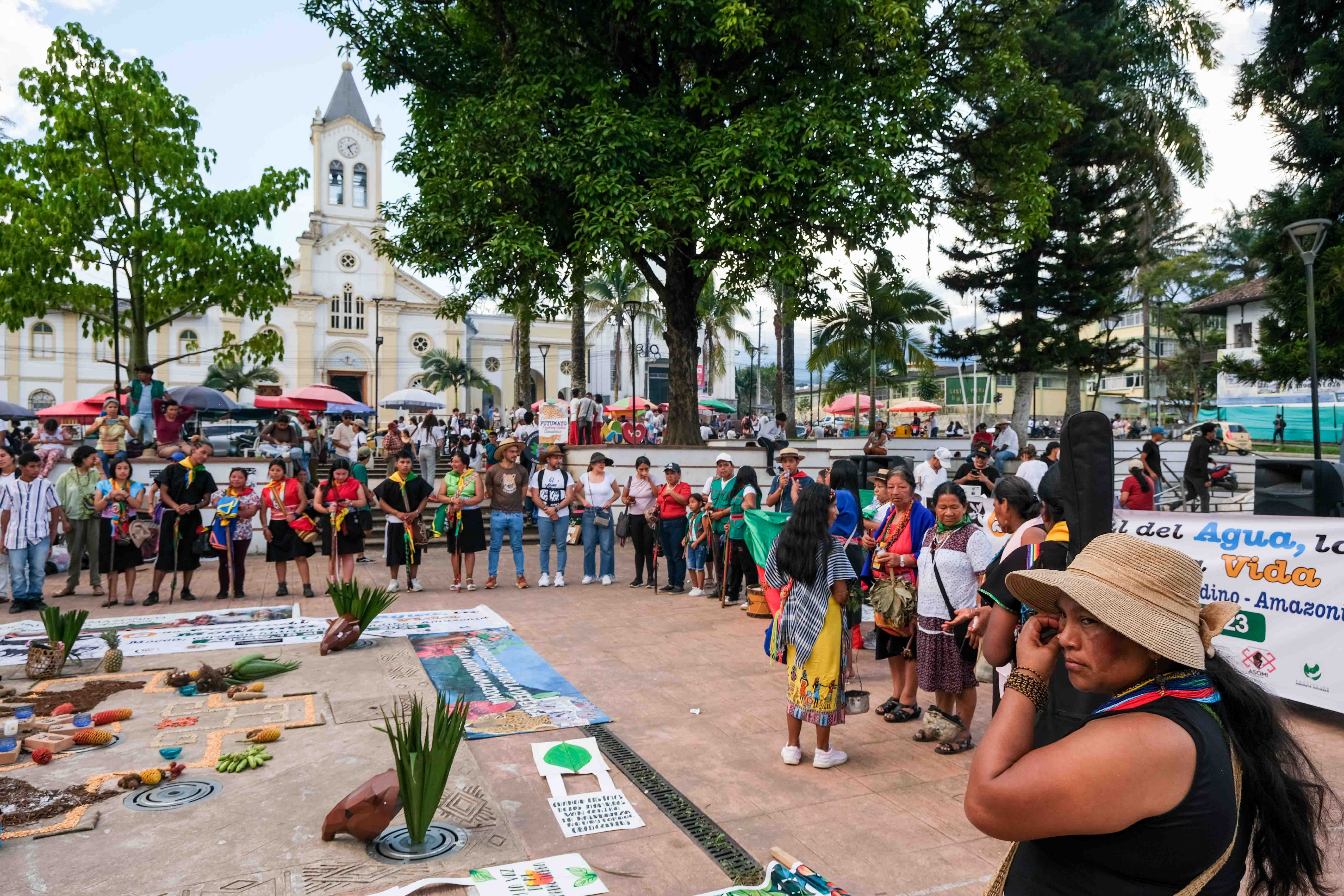En Mocoa, Putumayo, se celebró el Festival del Agua, la Montaña y la Vida. Una iniciativa para defender la Amazonía.