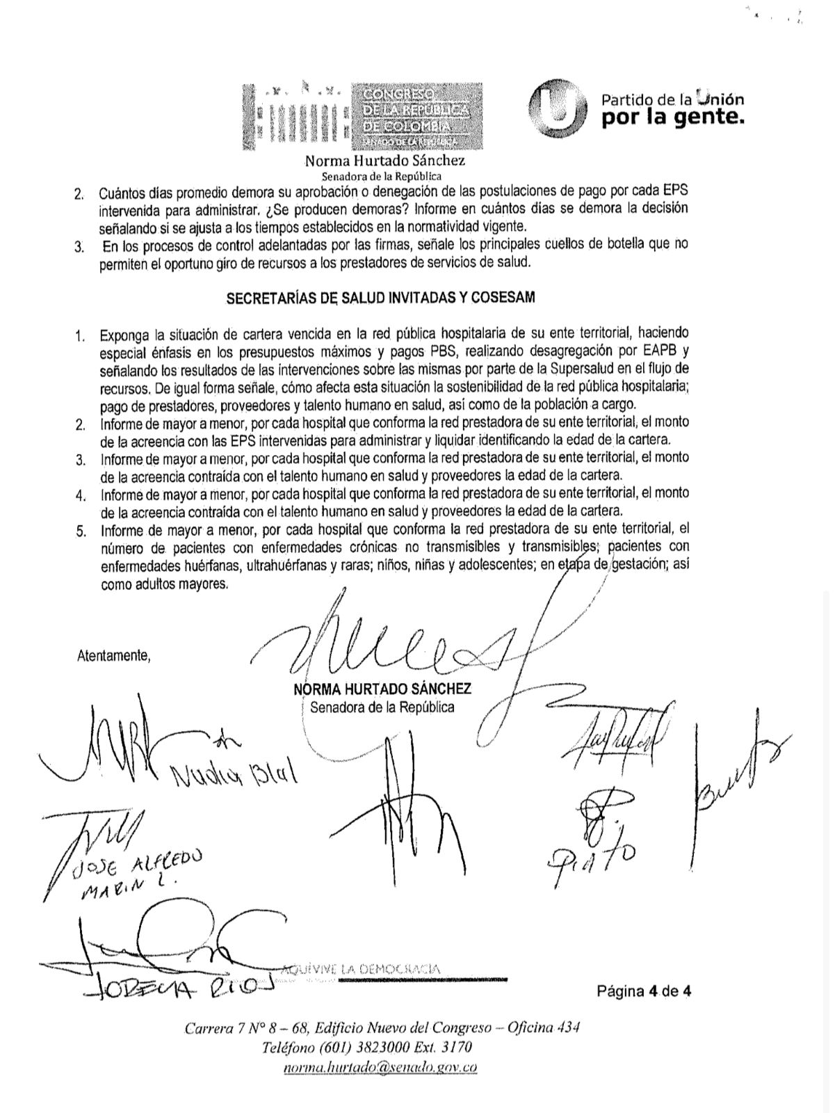 Desde la Comisión Séptima del Senado radicaron una proposición para citar al ministro de Salud.