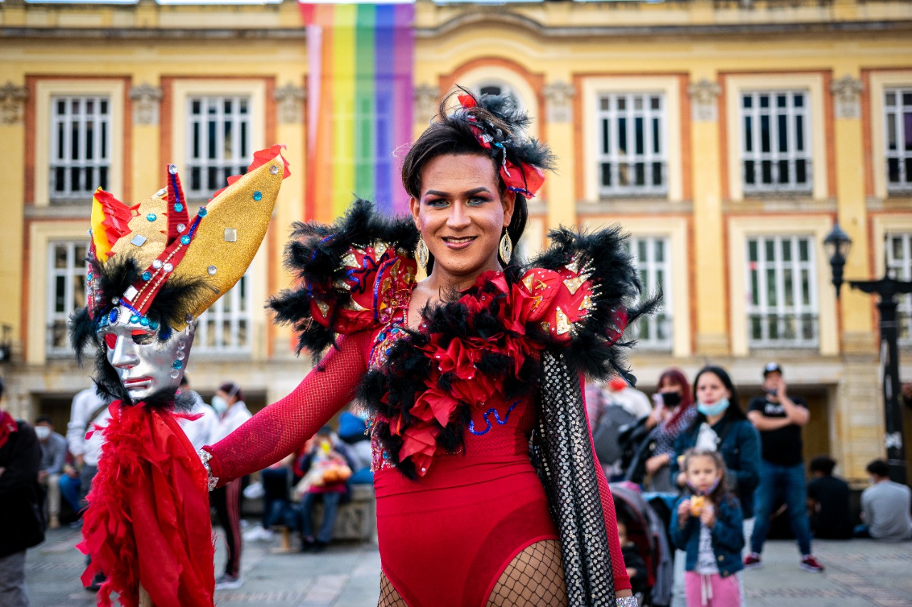 Marcha del orgullo en Bogotá
