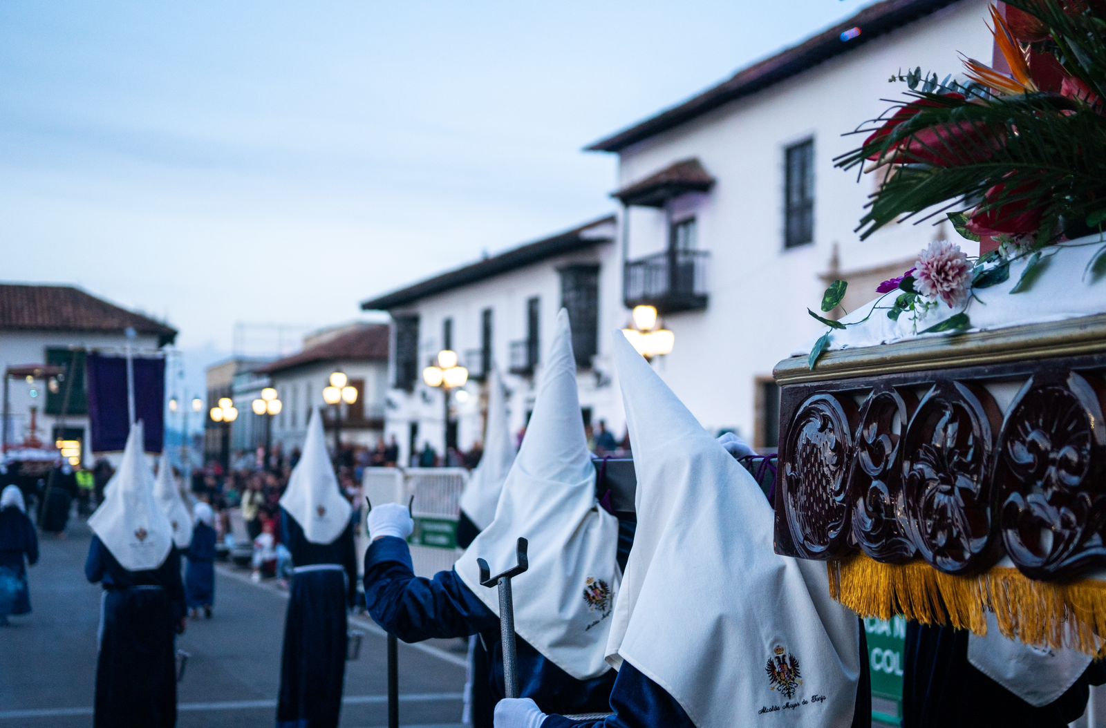 Semana Santa en Tunja, procesión de Jueves Santo.
