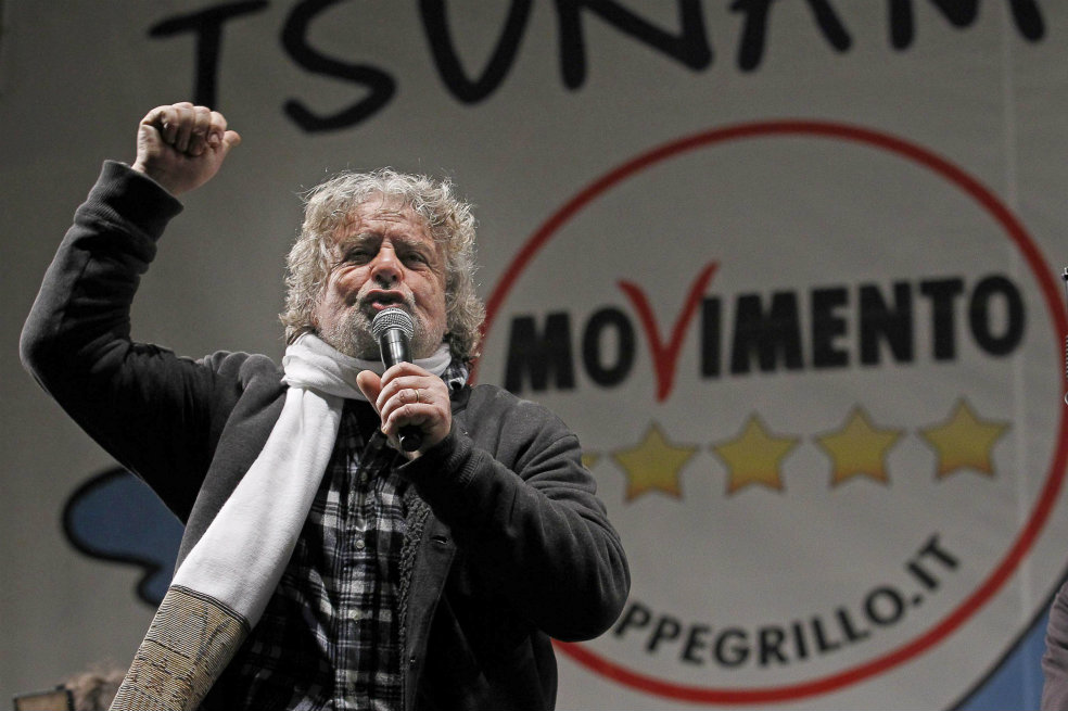 El comediante de la política italiana