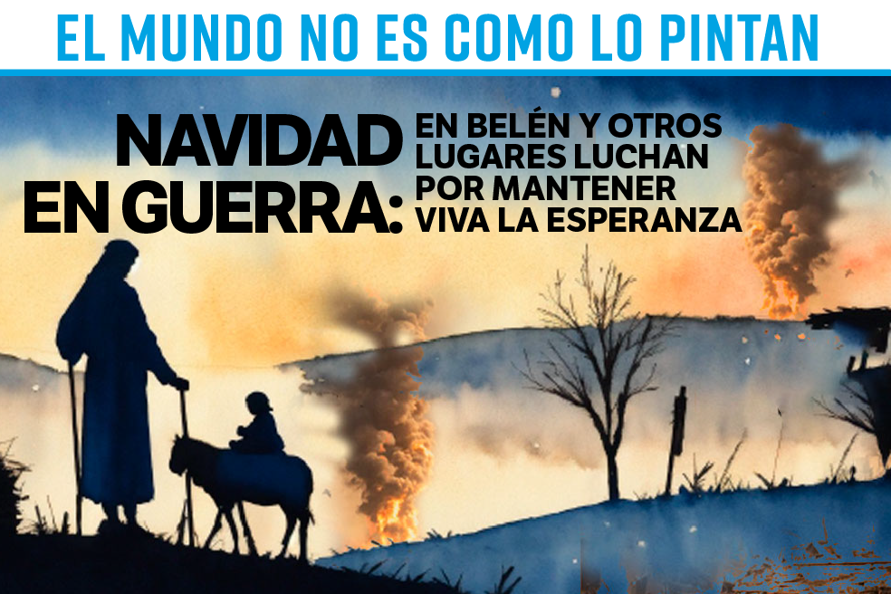 Navidad en guerra: en Belén y otros lugares luchan por mantener viva la esperanza