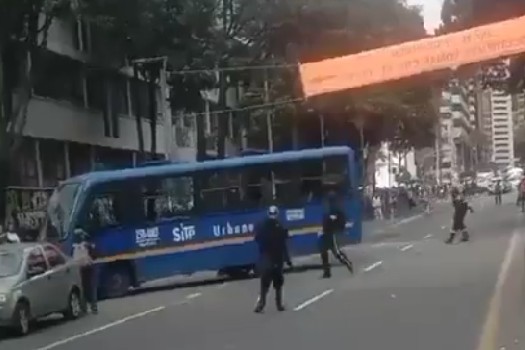Movilidad hoy: De dispersan manifestantes en inmediaciones de la U. Pedagógica