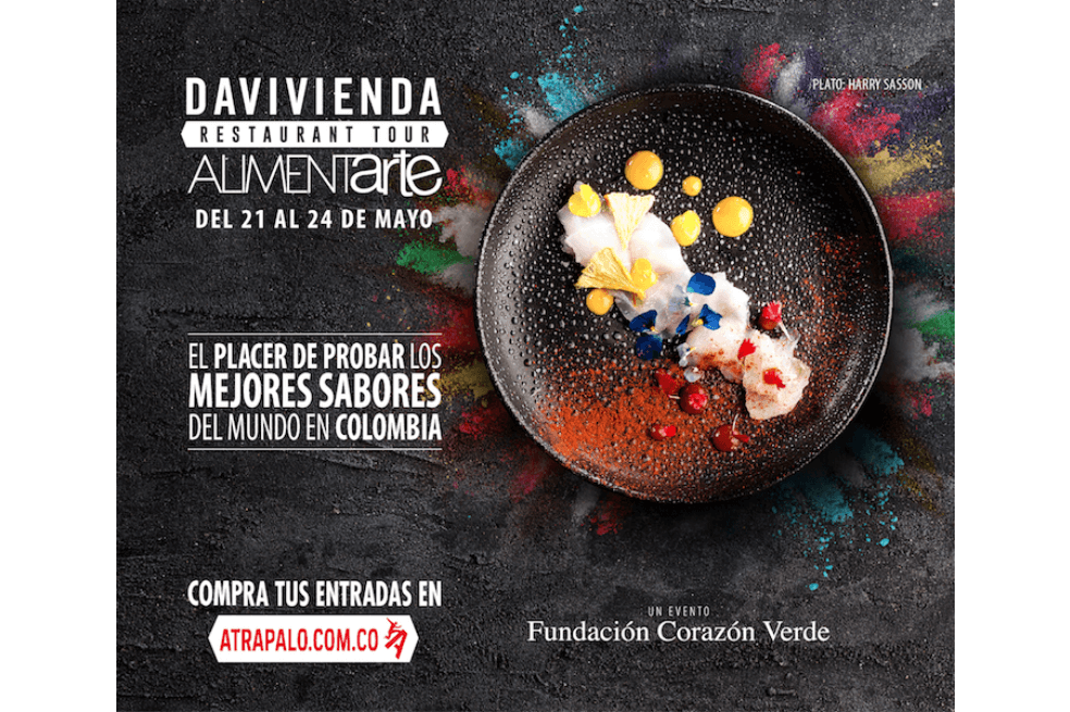 La sexta edición del Davivienda Restaurant Tour llega a Bogotá en mayo