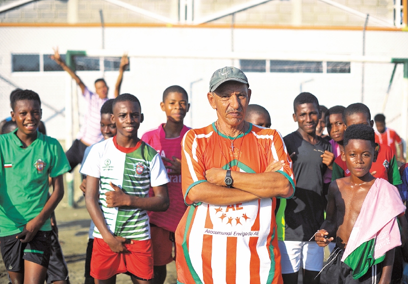 La lucha de Juan Leonidas Torres: ser el entrenador de fútbol de Bojayá