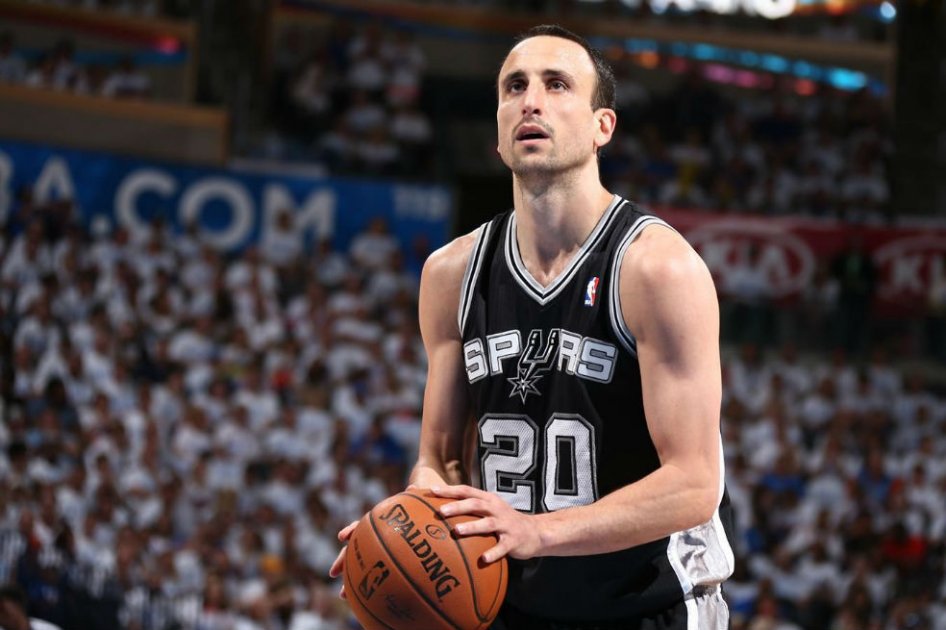 Manu Ginobili jugará un año más en la NBA. Foto: AFP