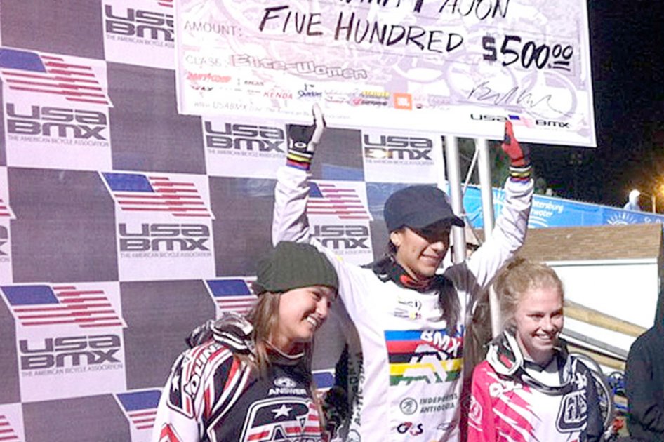 Mariana Pajón ganó primera jornada del Gator Nationals –PRO Series