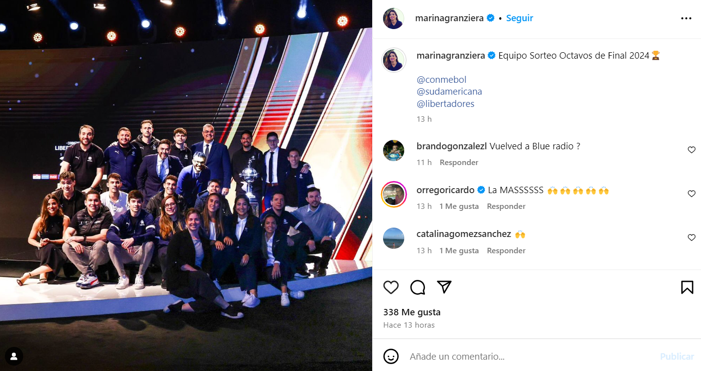 Marina Granziera de Noticias Caracol