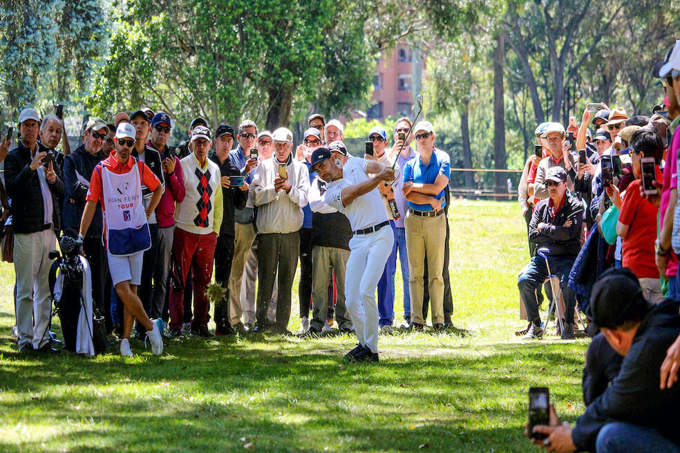 Camilo Villegas es colíder del Country Club Colombia Championship