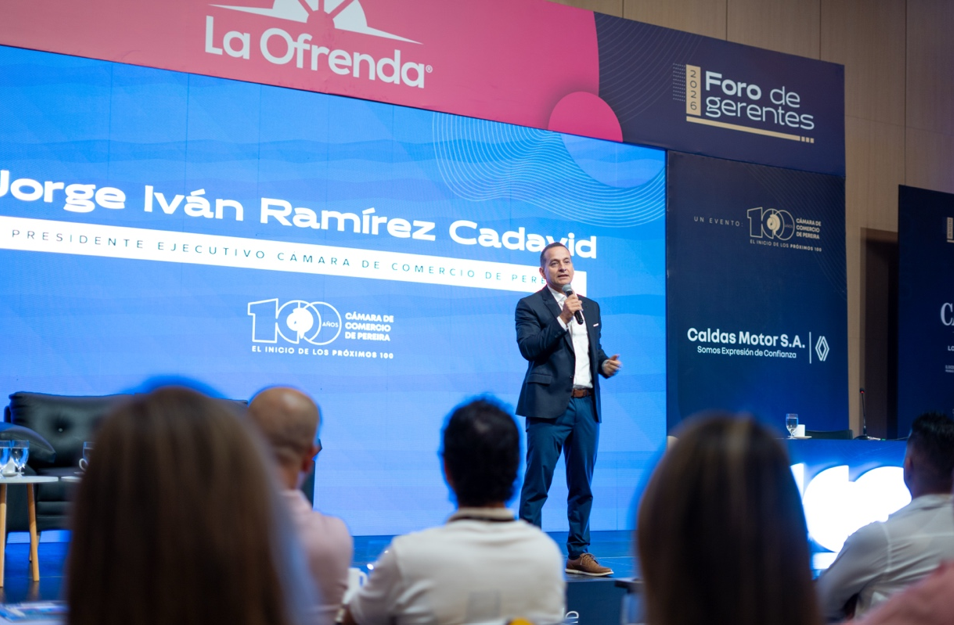 Jorge Iván Ramírez Cadavid, presidente ejecutivo de la Cámara de Comercio de Pereira.