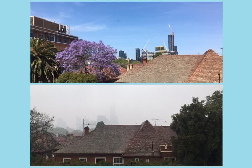 Crónica desde el humo de Melbourne