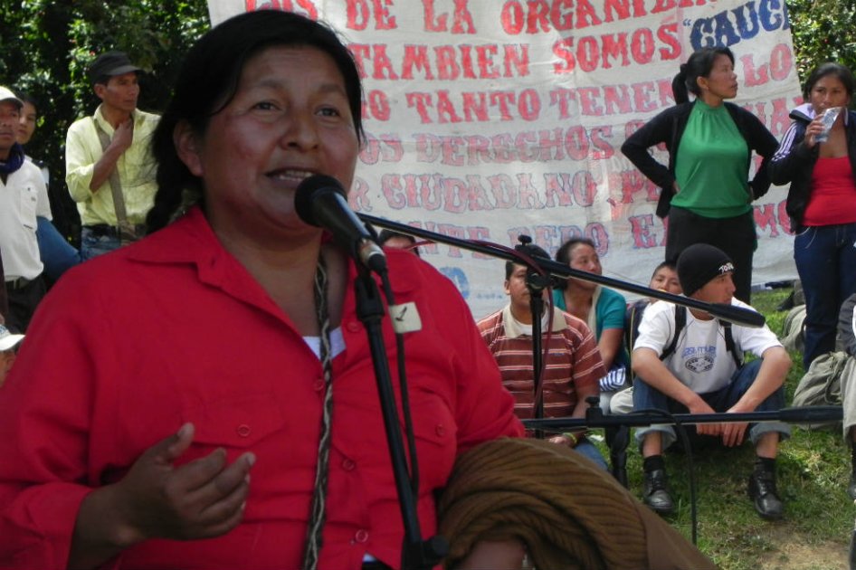 Indígenas del Cauca, en contravía