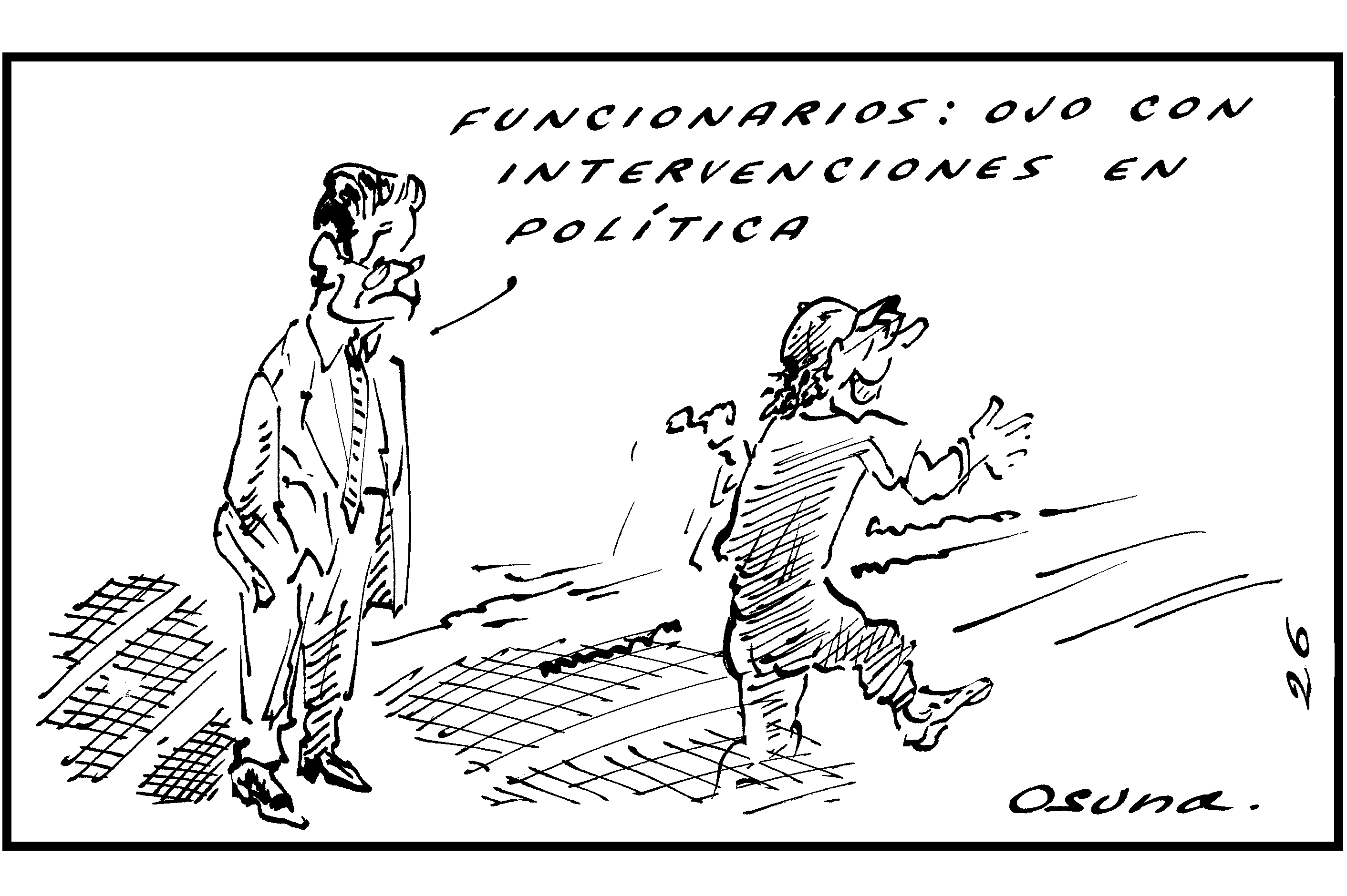 Procurador excluyendo al presidente