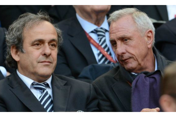 "Cruyff fue el mejor jugador de todos los tiempos": Platini